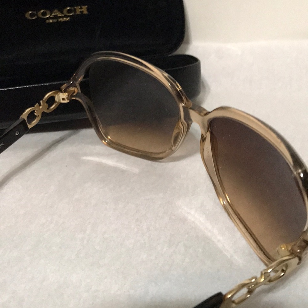 Authentic Coach Sunglasses With Case - image 3